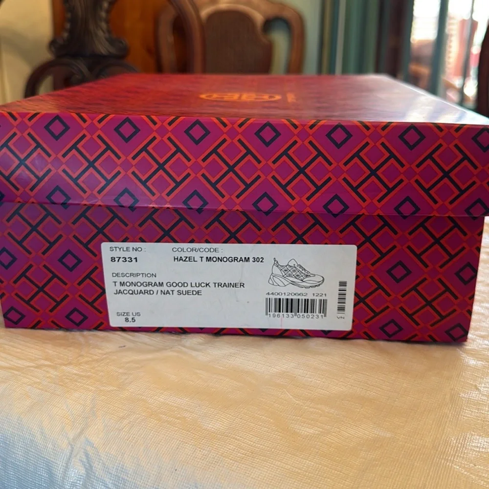 Tory Burch T Monogram Good Luck Trainer Sneak - Picture 7 of 7